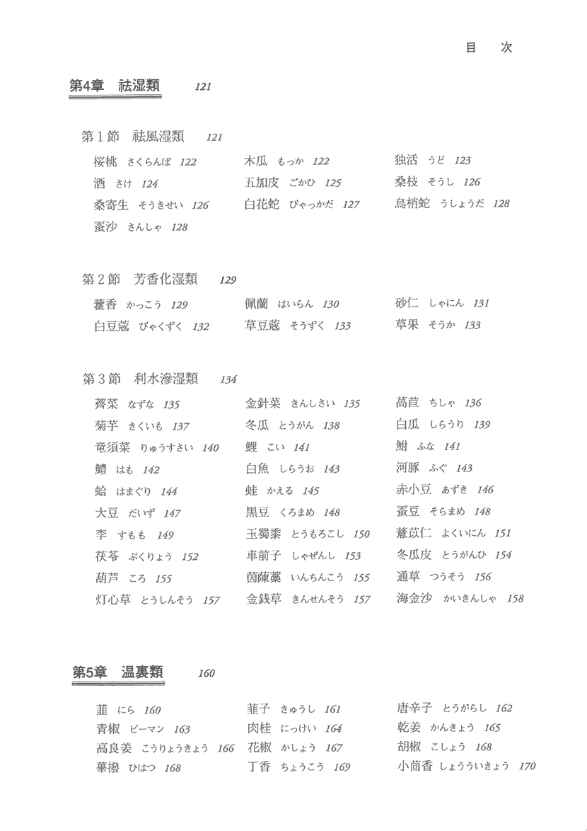 薬膳素材辞典　健康に役立つ食薬の知識4右側