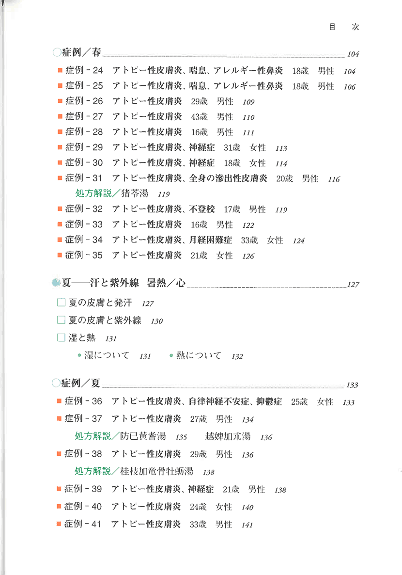 図解・症例　アトピー性皮膚炎の漢方治療4右側
