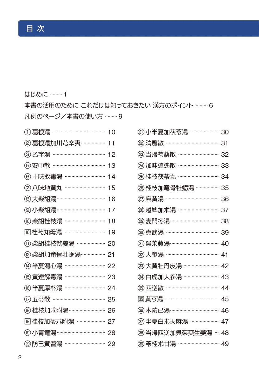 漢方服薬指導ハンドブック２左側