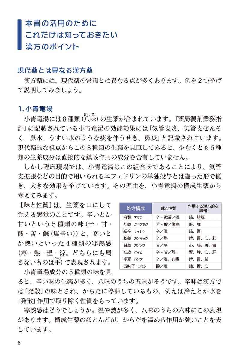 漢方服薬指導ハンドブック２左側